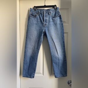 Levi's Light Blue Straight Jeans